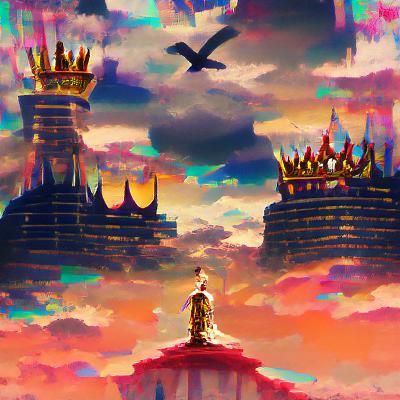AI-Generated Image of a Kingdom