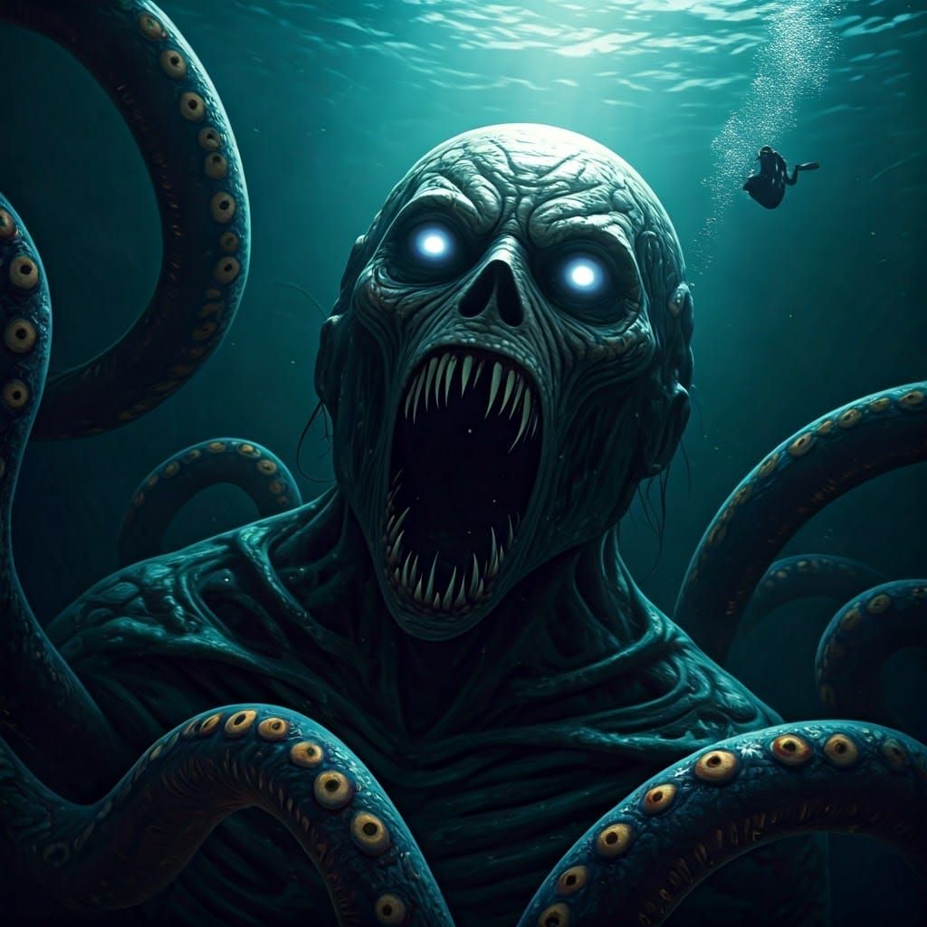Eldritch Horror at the Mariana's Trench Depths