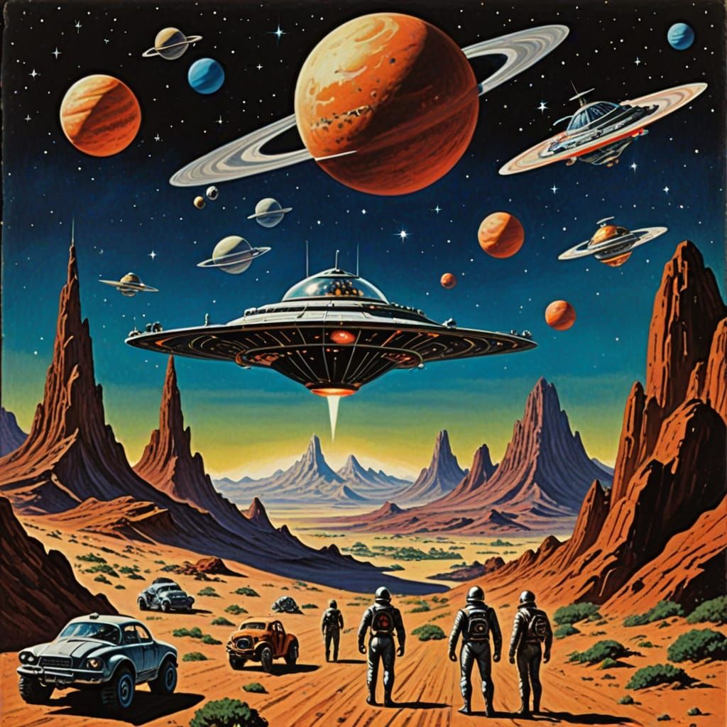 Buck Rogers on a Perilous Alien World