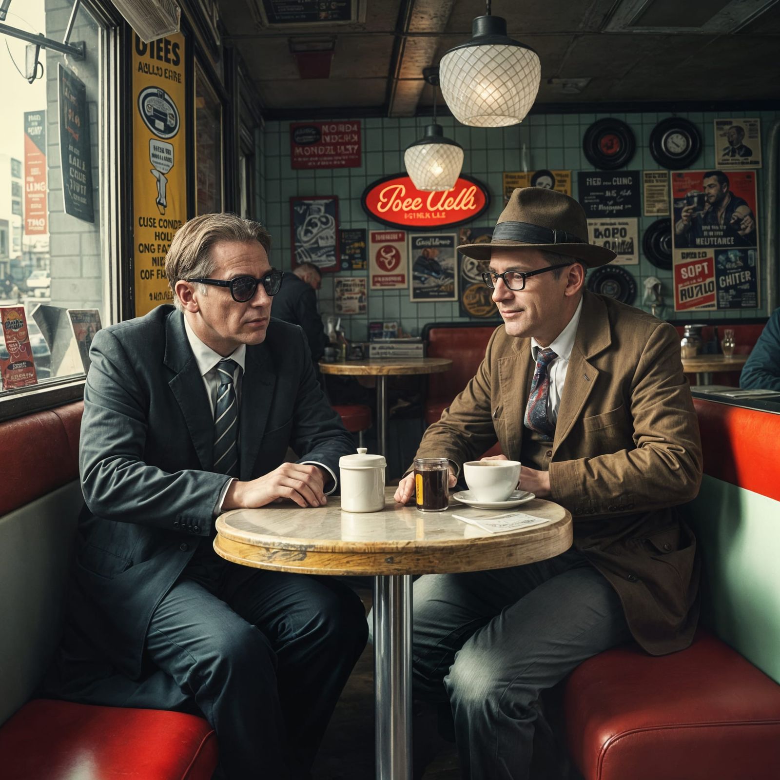 Liverpool Café Meeting in Secretive Style