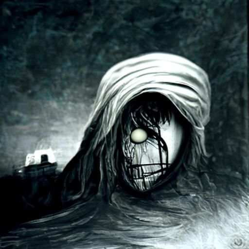 Horror Scene in Style of Emmanuel Charon