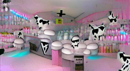 The Korova Milkbar: An AI-Generated Interpretation