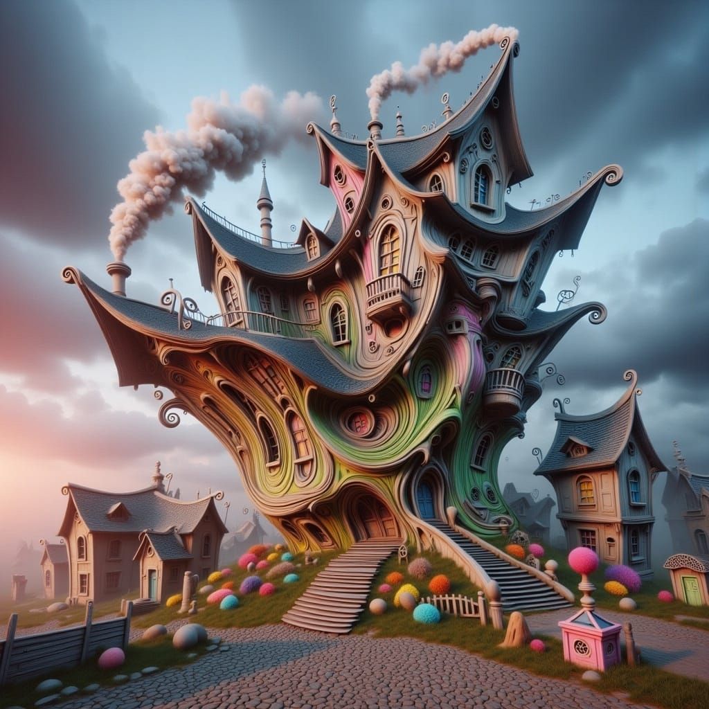 Wonky Sydney Opera House Architecture