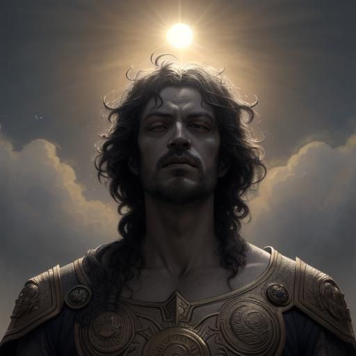 lua eclipse heavenly sunshine beams divine bright sky focus ...