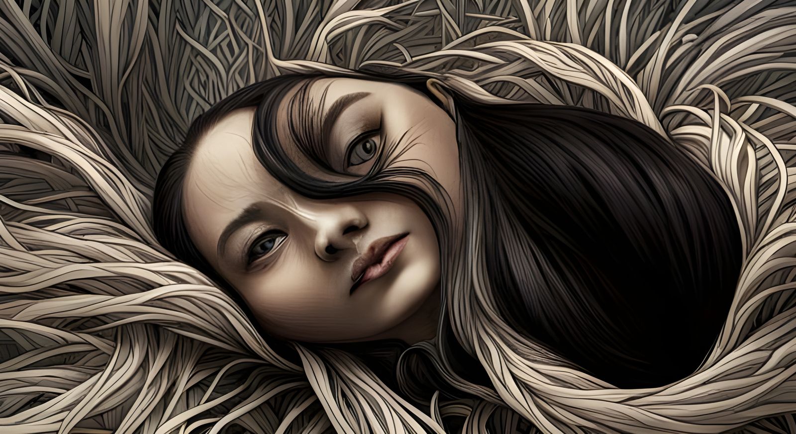 Intricate Anthropomorphic Digital Illustration with Fractal ...