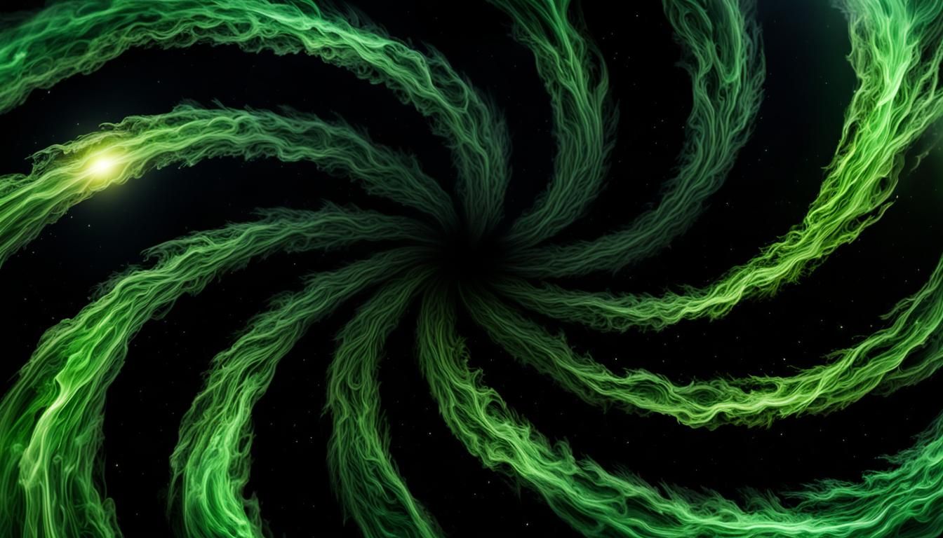 Green Space Vortex: Hyperrealistic Cinematic Composition