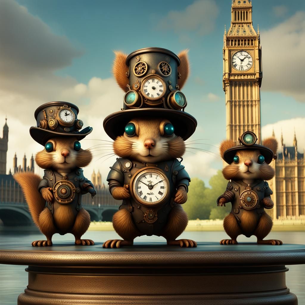 Alvin and The Steampunks
