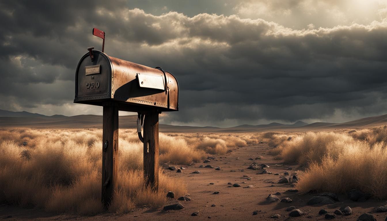 Post-Apocalyptic Wasteland: The Lone Mailbox