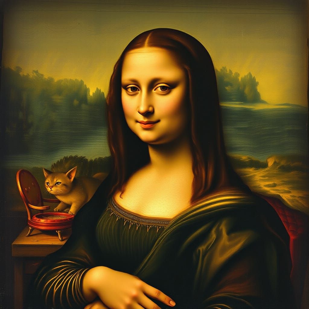 Mona Lisa Reimagined: A 20th Century Portrait