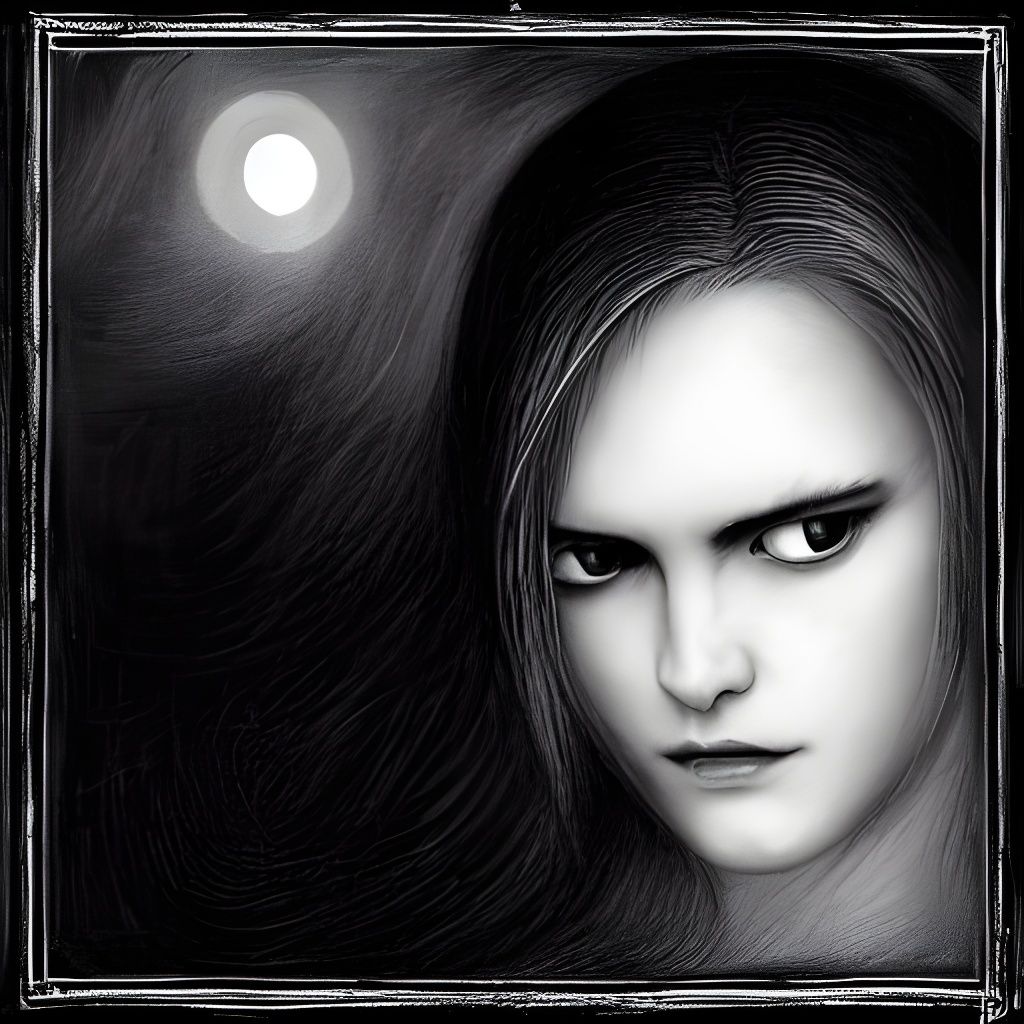 Image of Infinite Sadness and Fleeing Darkness