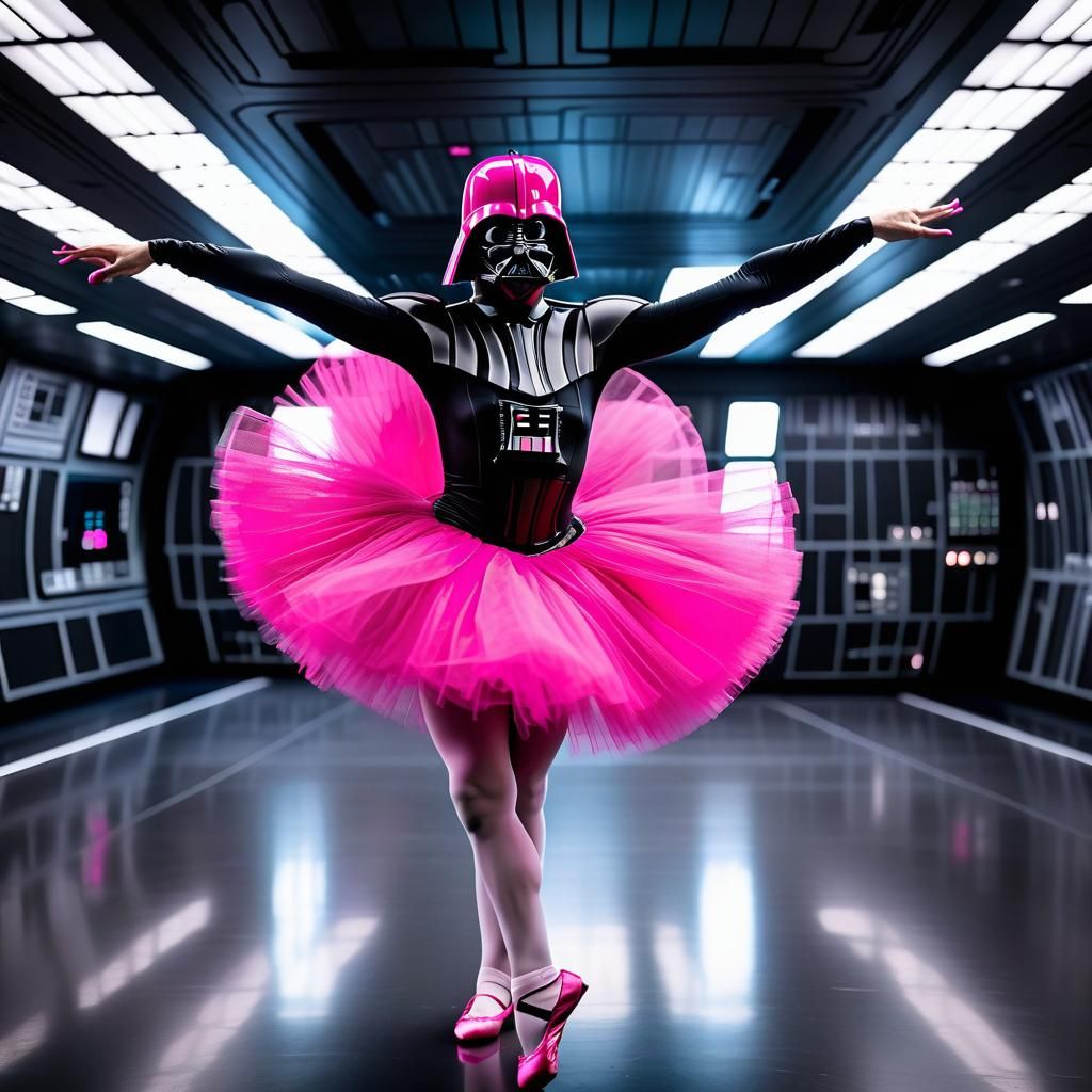 Darth Vader's Absurdist Ballet Debut in Death Star