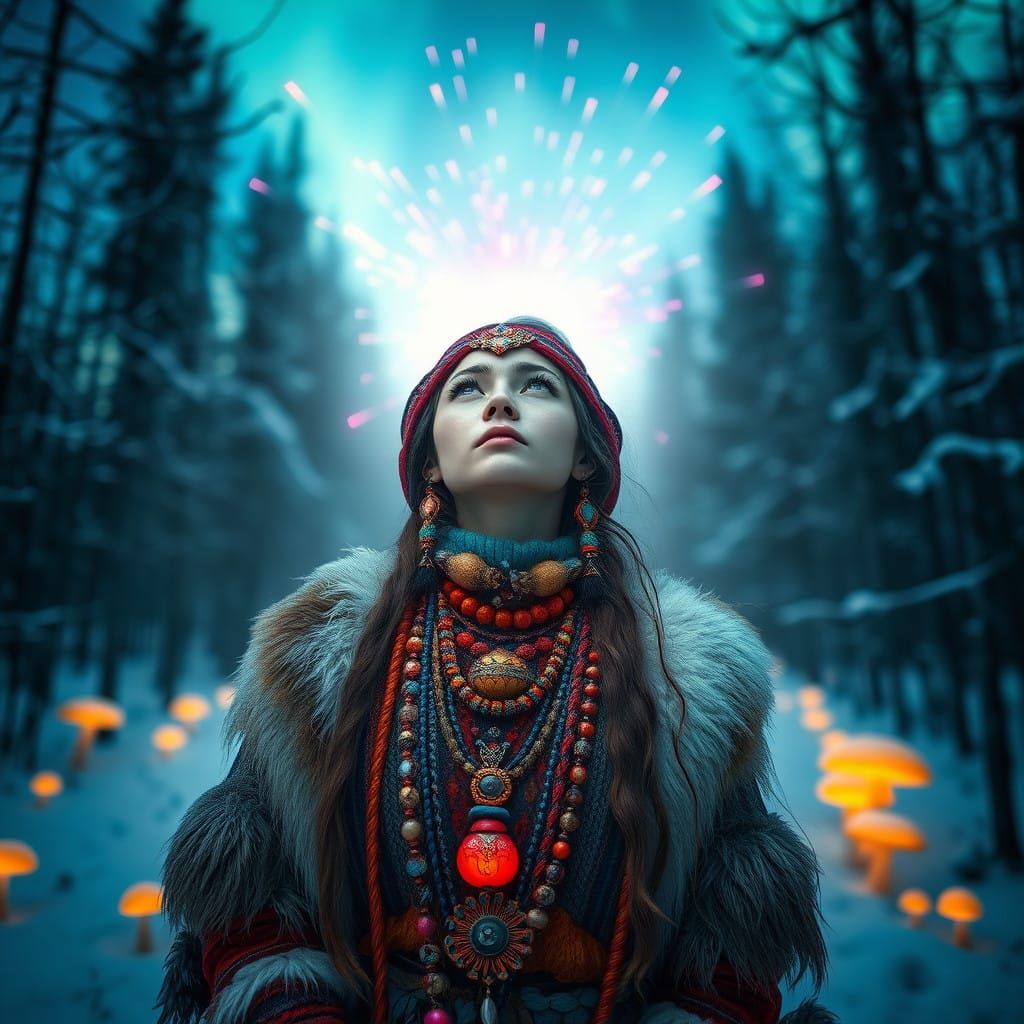 Siberian Shamanic Goddess Blends Ancient Traditions with Mod...
