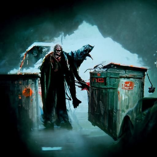Sinister Movie Dumpster from Tales From the Darkside