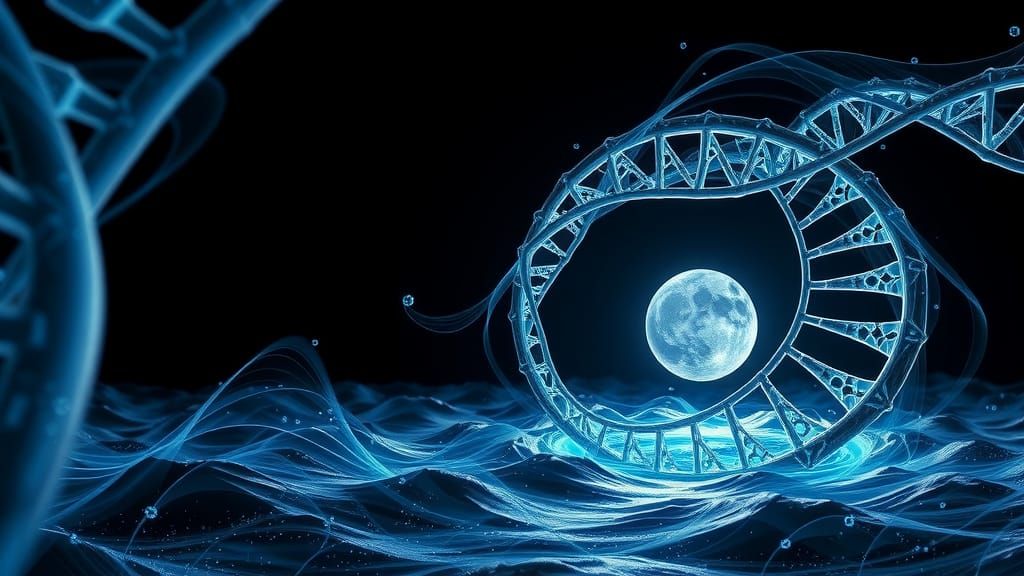 Crystal Orb in DNA Helix with Pulsating Energy