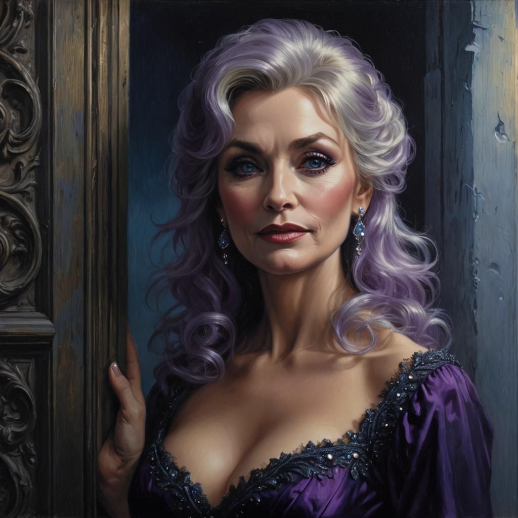 Dolly Parton Portrait in Gustave Dore Style