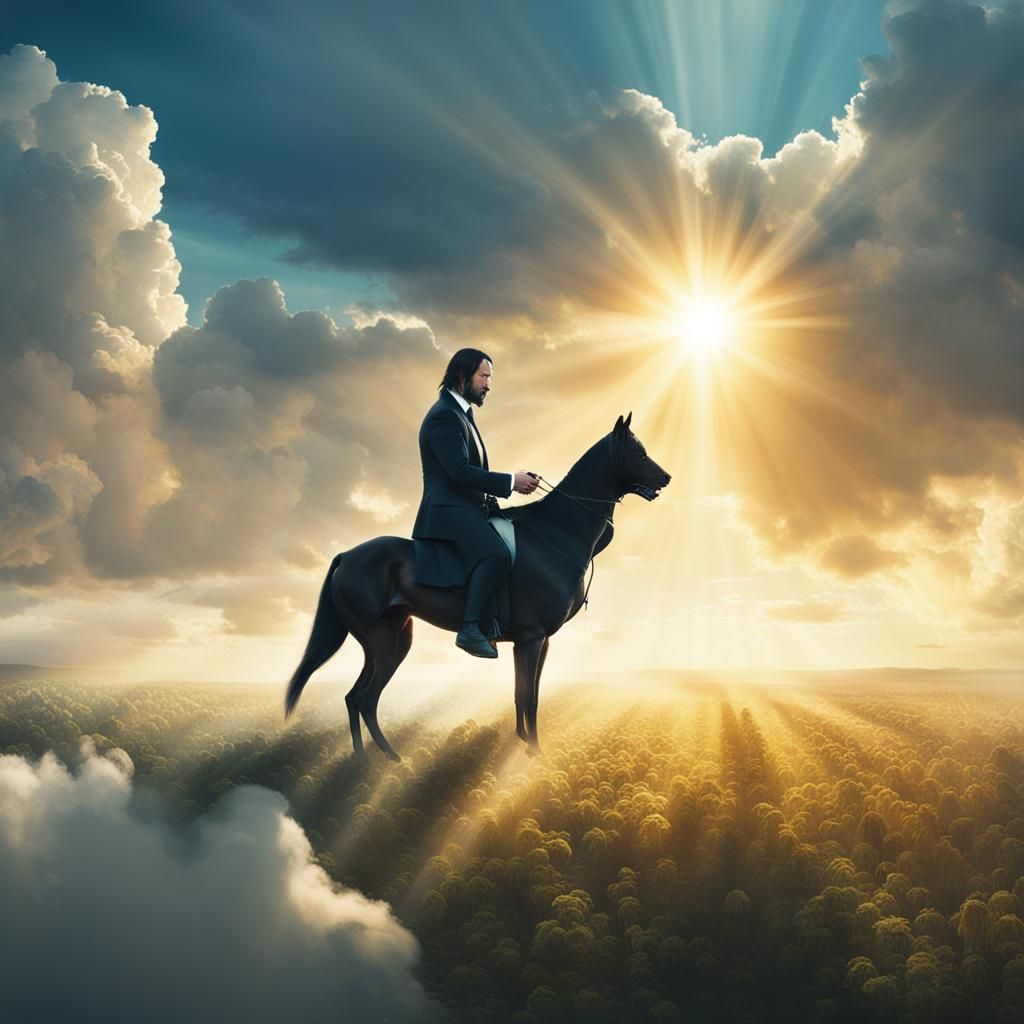 John Wick in Heavenly Light