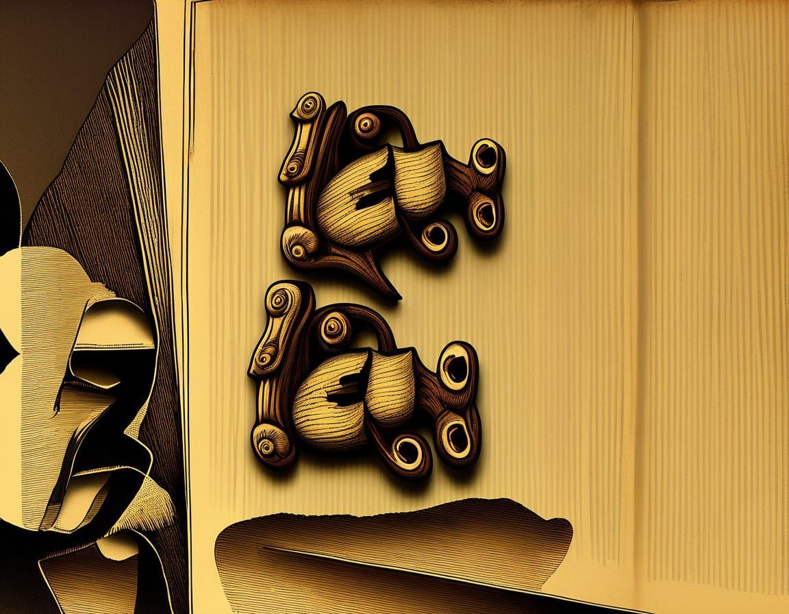 Ethereal Beasts Rise from Burning Pages in Dark, Ominous Bat...