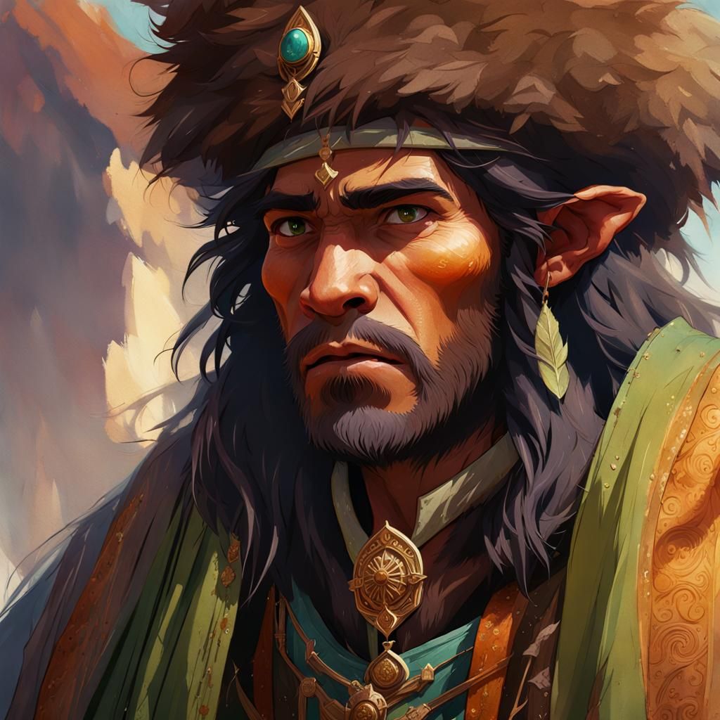 Gurgi Portrait from The Black Cauldron in 8k