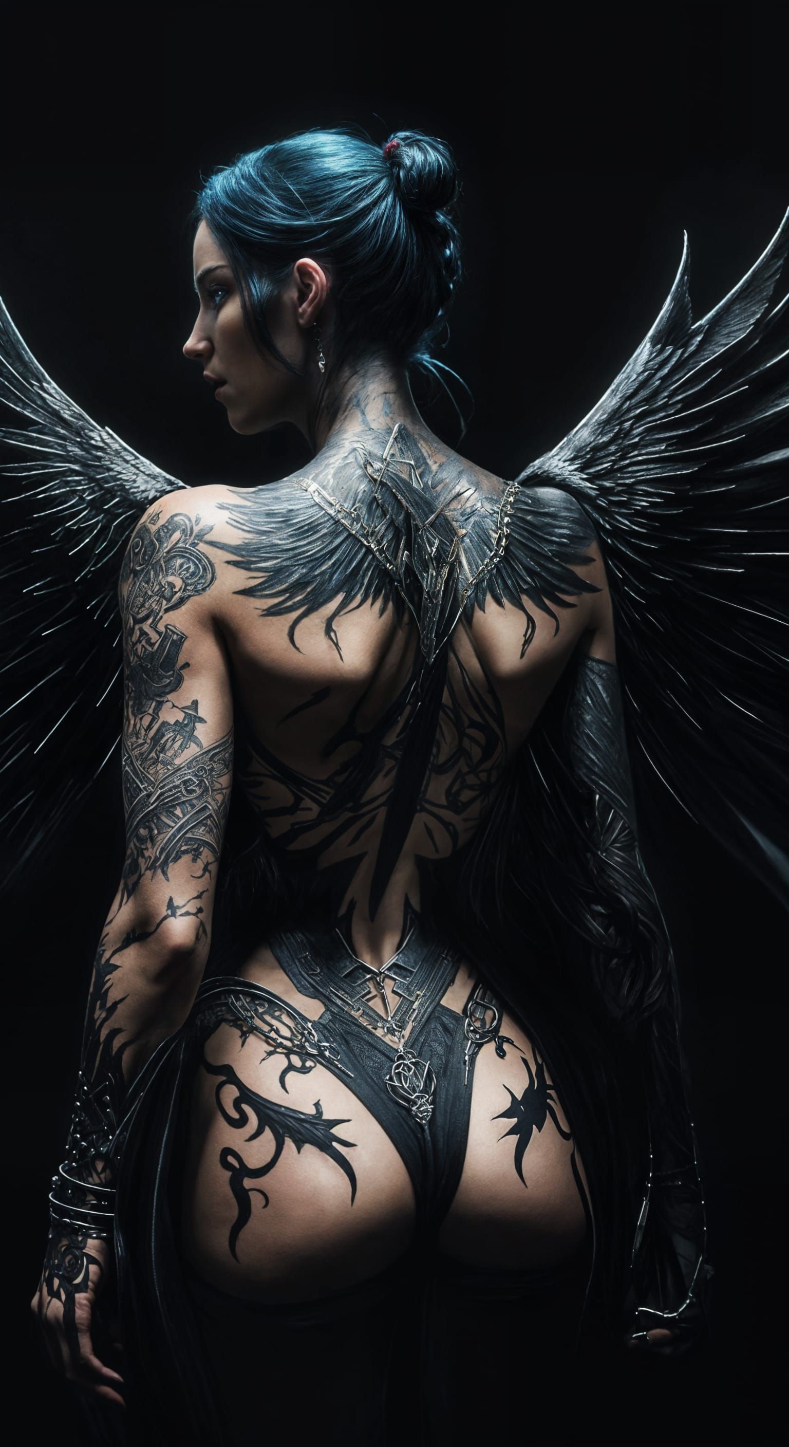 Heroic Human Defies Heaven and Hell in Epic Battle