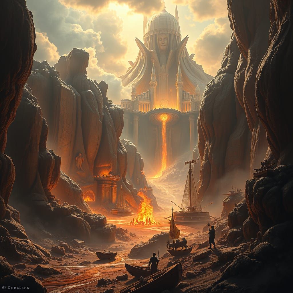 Epic Biblical Landscape in Stunning Digital Detail