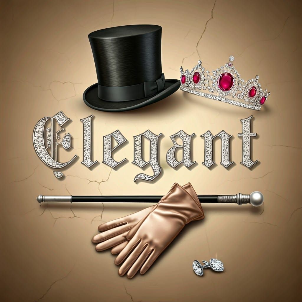 Luxurious Art Nouveau Gentleman in Elegant Attire