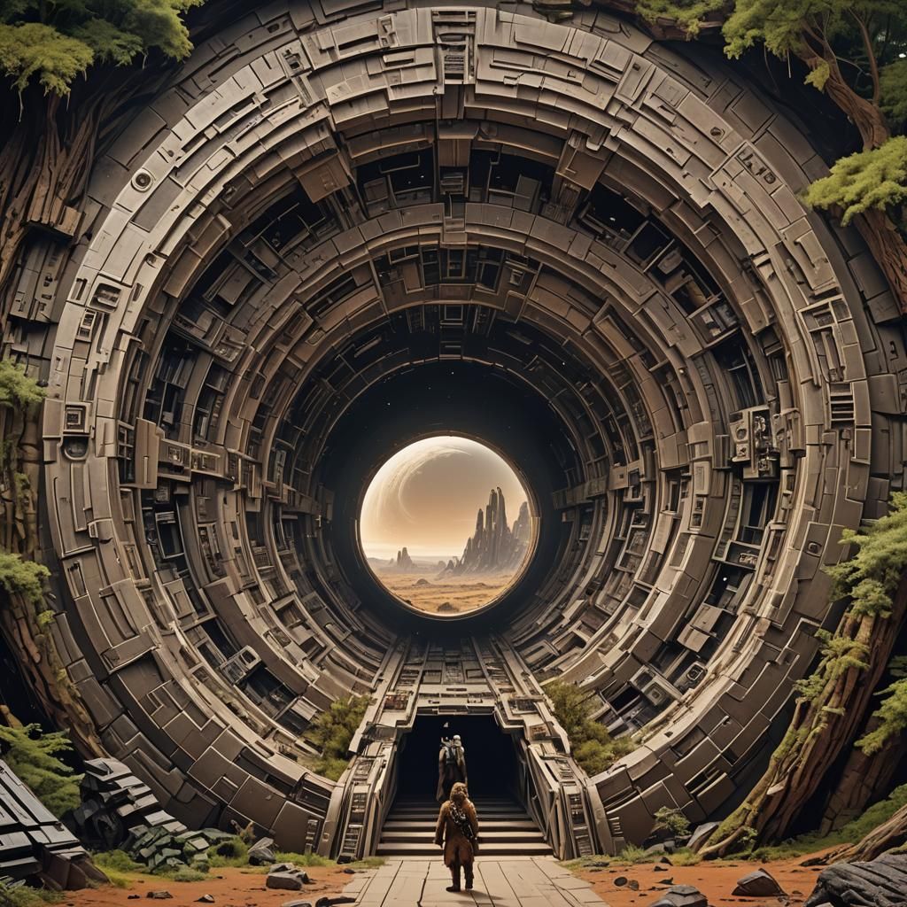 Fantastic Portal to an Alien Planet