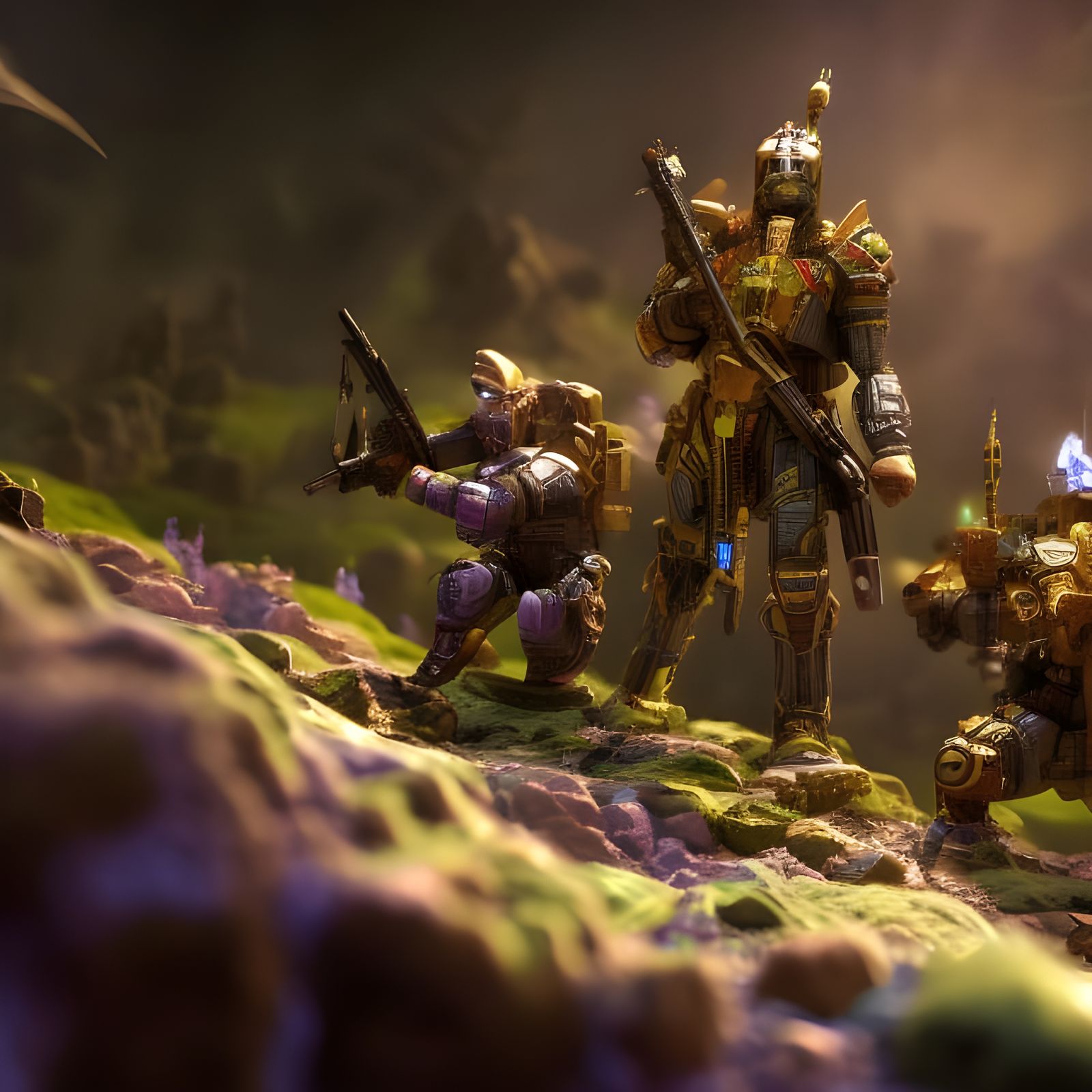 Polychromatic Geometric Abstract in 8k Resolution