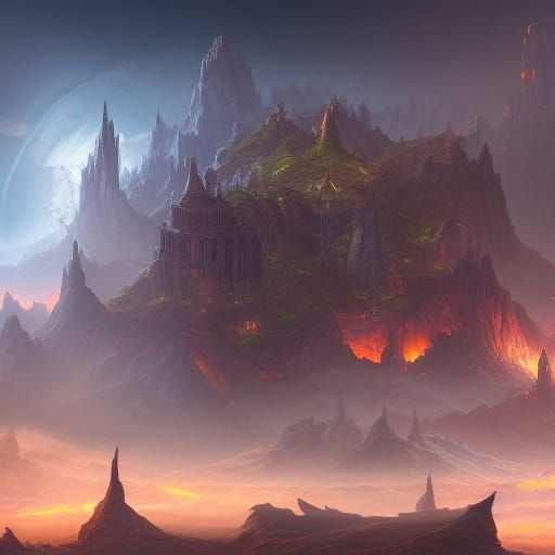 Team 7 Fantasy Concept Art in Deep Color