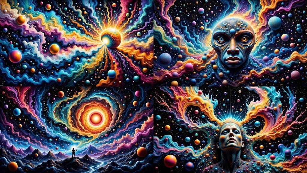 Cosmic Quarks Unleash Chaos in Quantum Realm