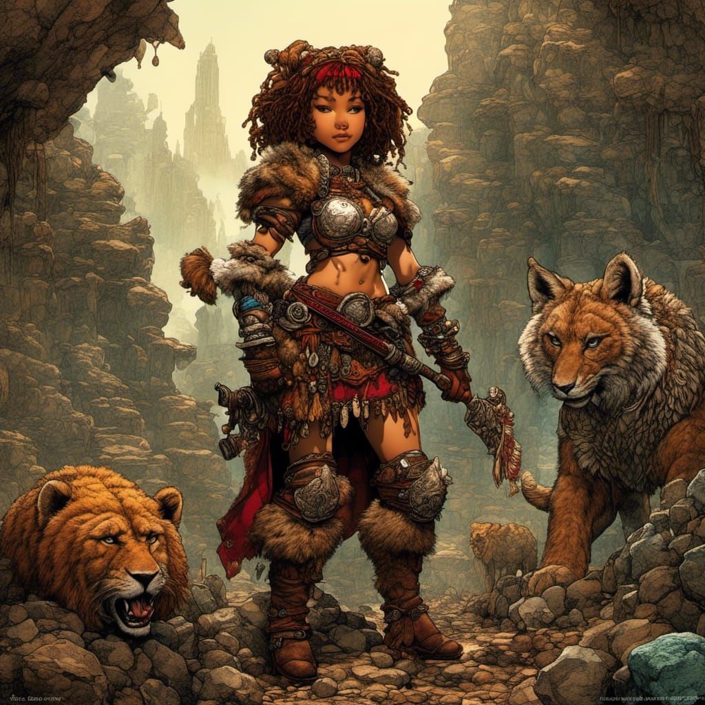 Annie The Orphan Barbarian