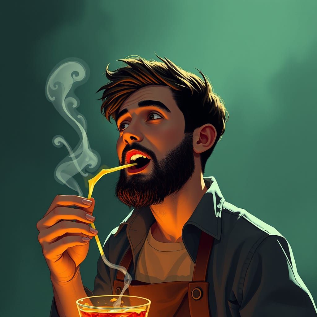 Gourmet Churro with Cinnamon and Sugar, High-End Confectione...