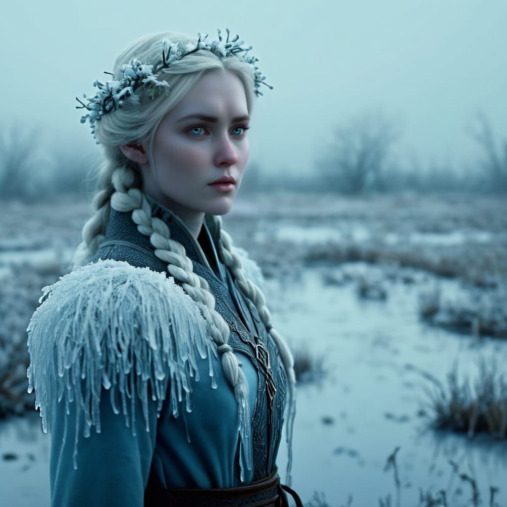 🌫 The Winterfen Watcher
Inspired by Stella Warren
Palette: ...