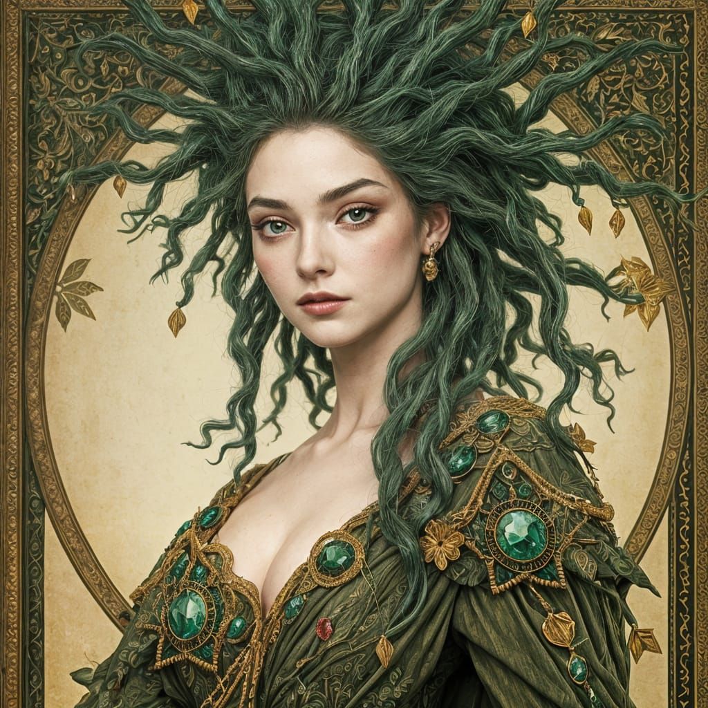 The Emerald Empress: Ancient Forest Goddess