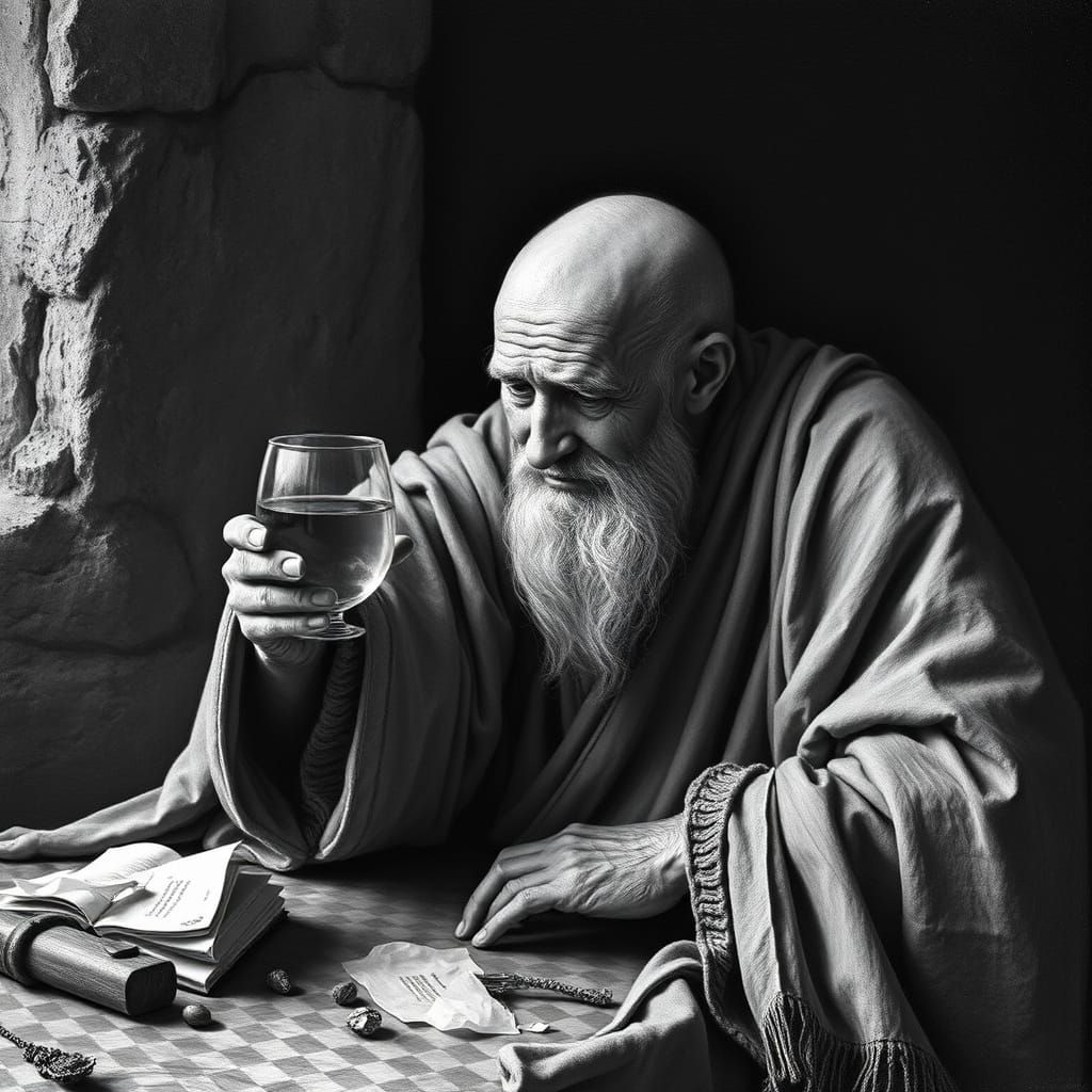 The average death age back then was 20 years.. so anyone older than that who had wines... Was considered to be an immort...