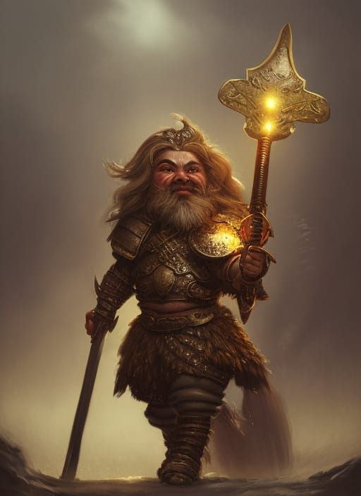 snow white's dwarf bodyguard