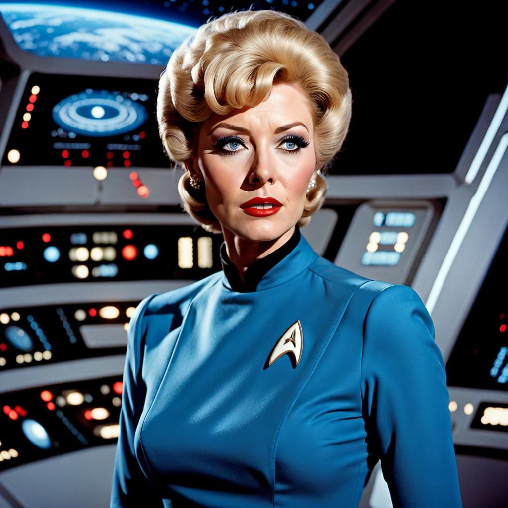 Christine Chapel in Star Trek Sick Bay: 1960s TV