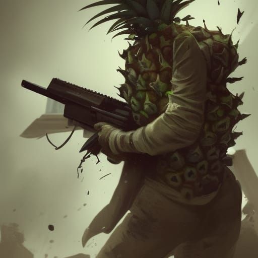 Stumbling Step Shoots Pineapples: A Dark Fantasy Concept