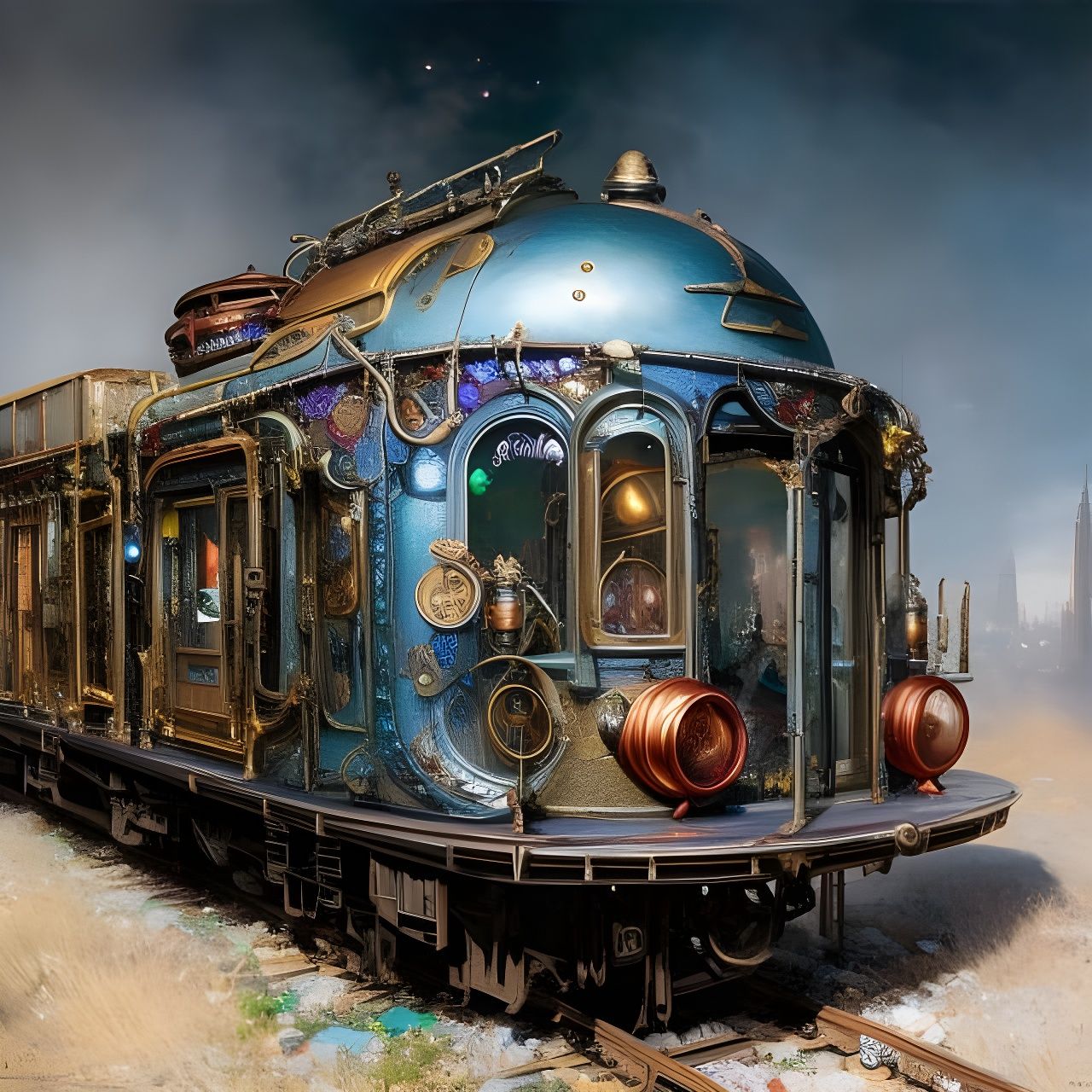 Time travelling train