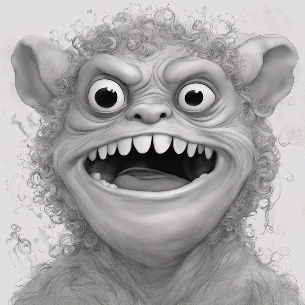 Boo from Monsters Inc. in 3D Digital Art