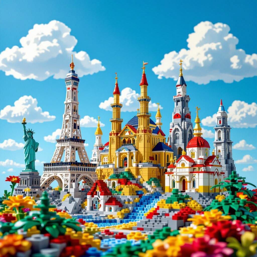 LEGO Wonders of the World: Toy-Like Recreations