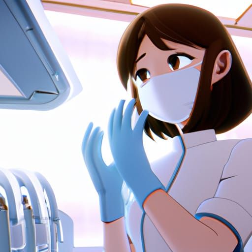 Dental Hygienist in Anime Style, Studio Ghibli