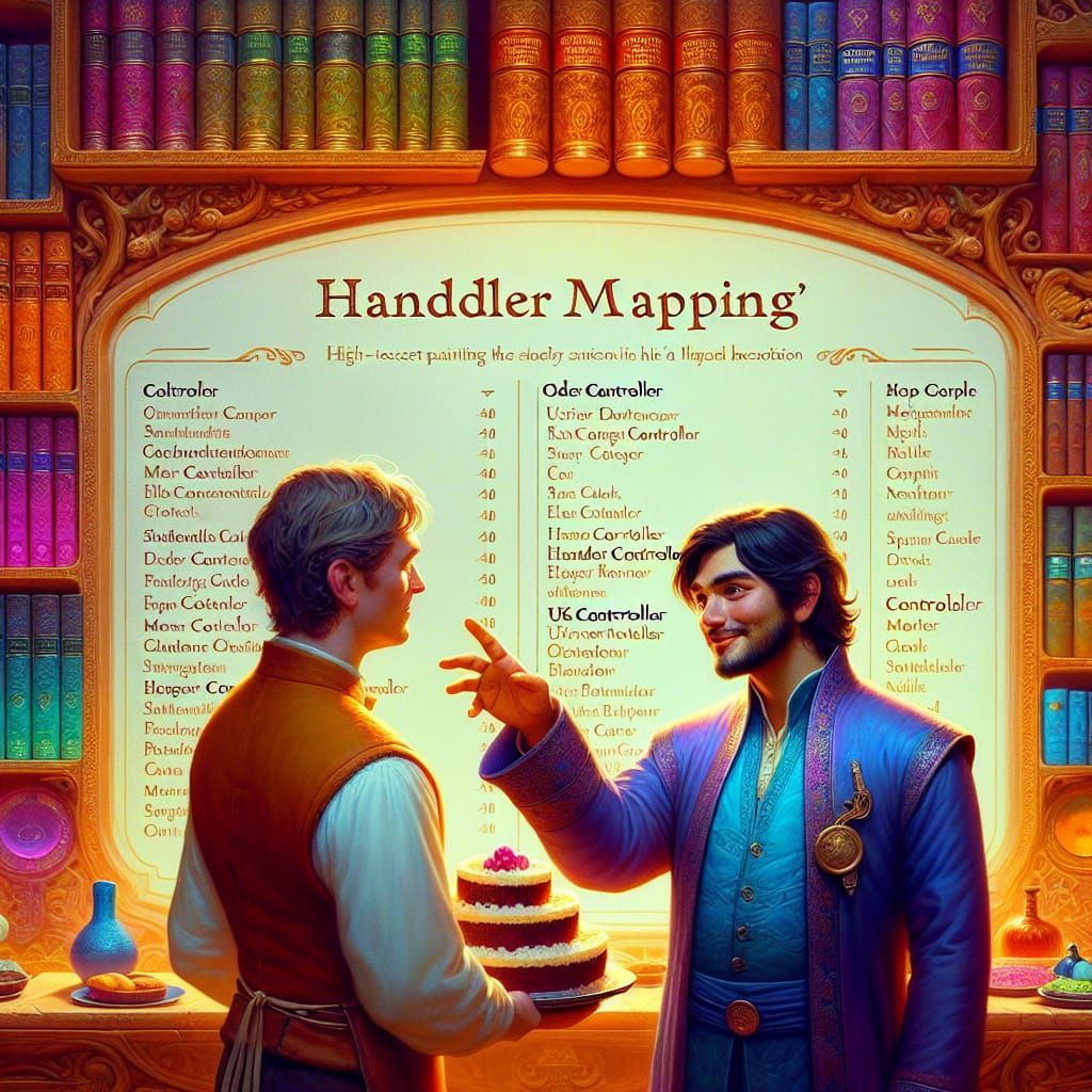 HandlerMapping: A Fantasy Controller Concept Art