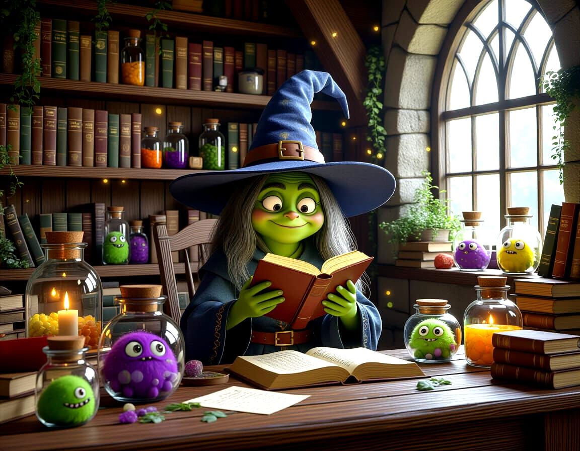 Don't worry..I'll find a spell to turn you back