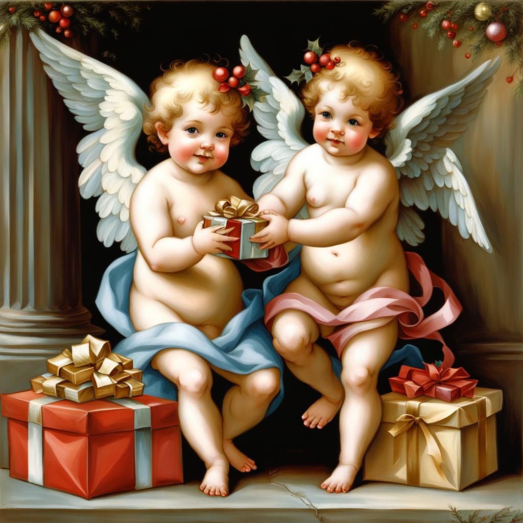 Christmas Cherubs
