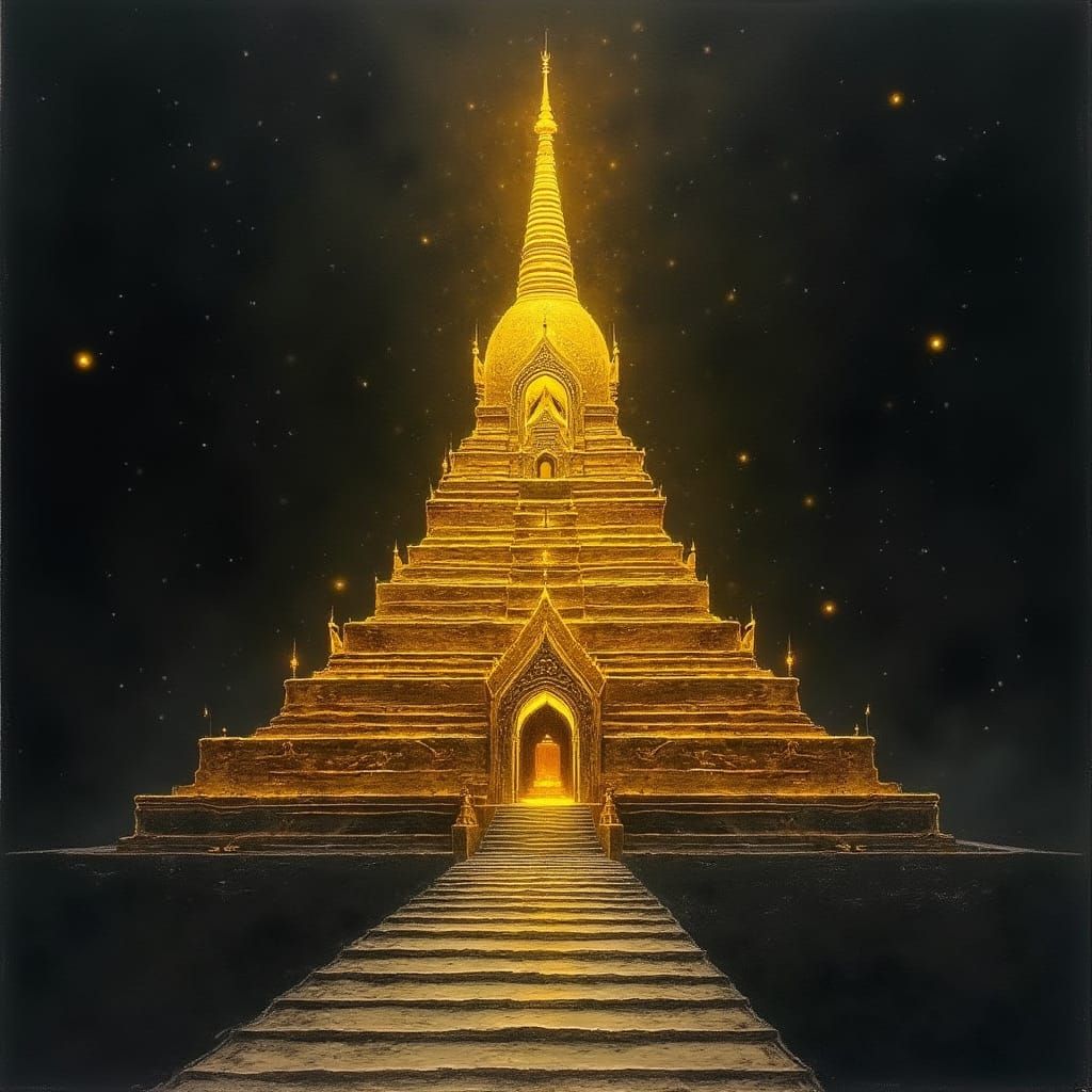 Golden Stupa / Fantasy v2