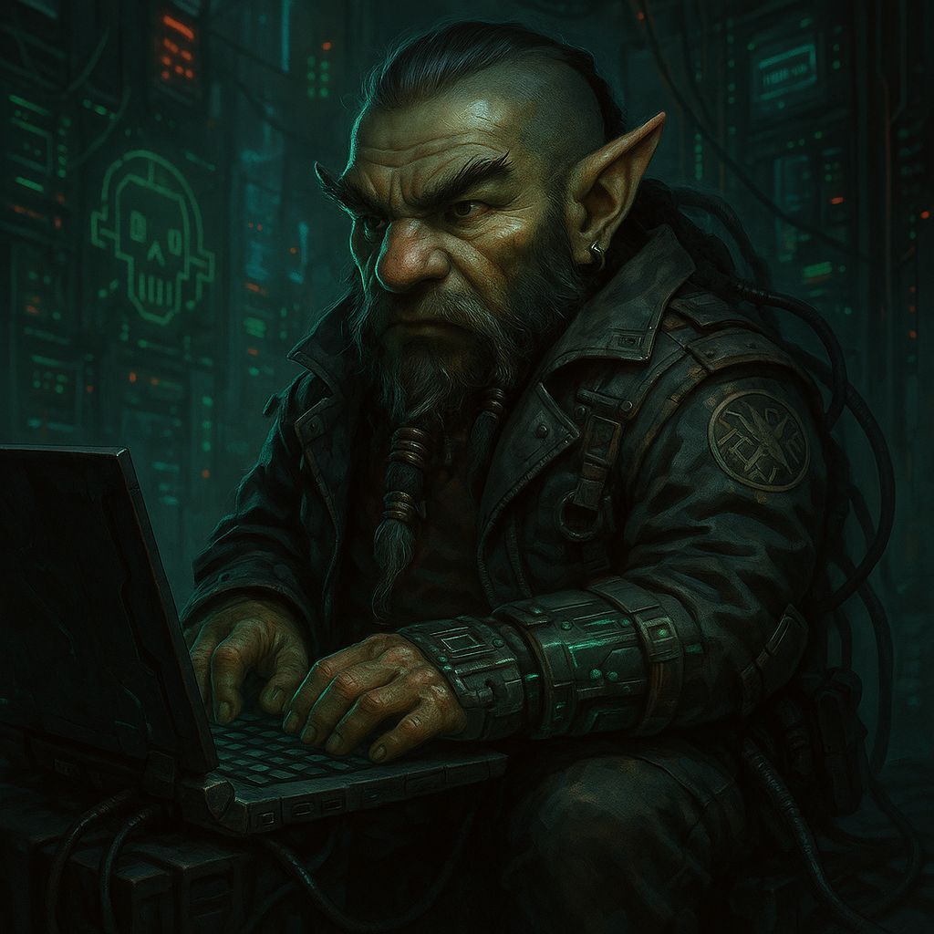 Shadowrun Male Menehune Decker Character