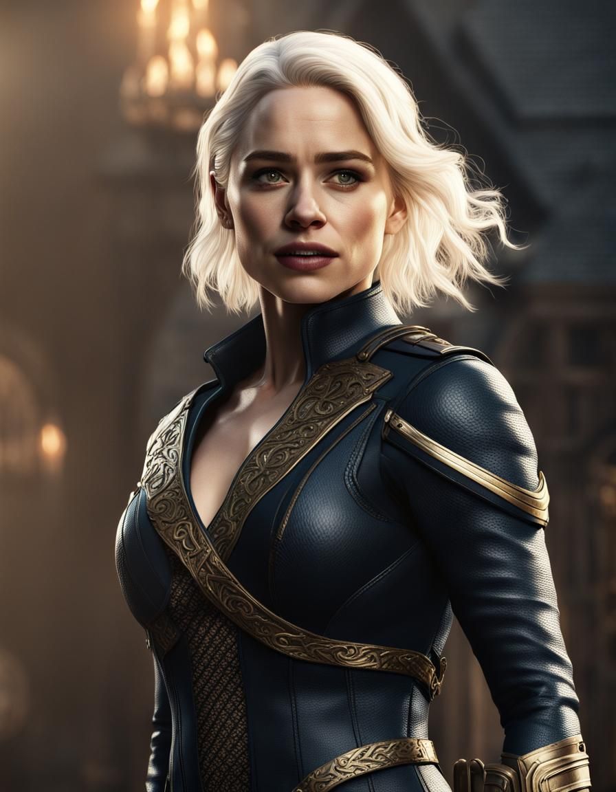 Emilia Clarke is Black Canary