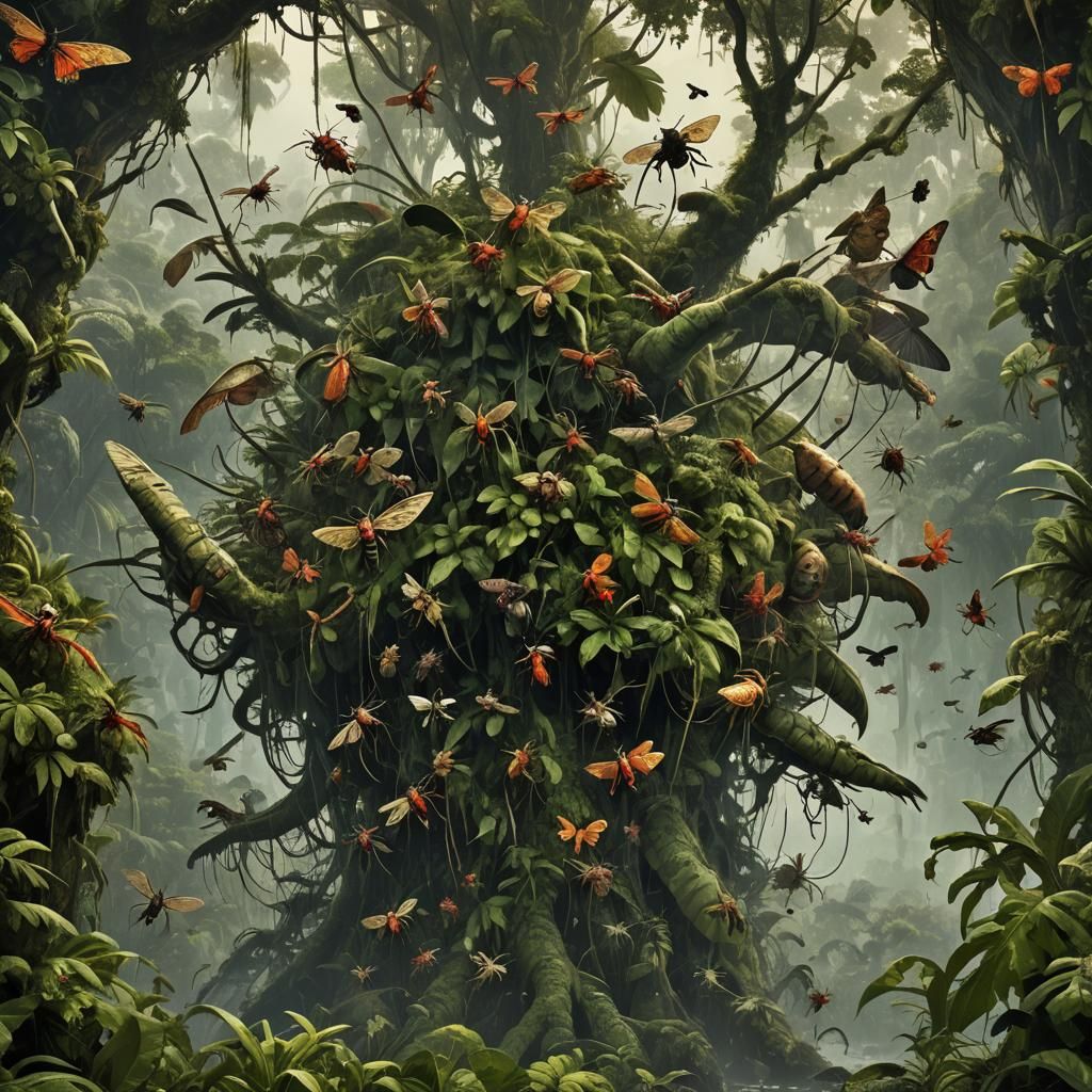 Giant Insects Inhabit a Terrifying Pacific Island