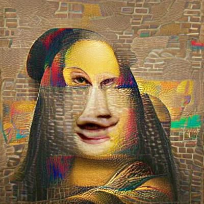 AI Generated Mona Lisa Portrait