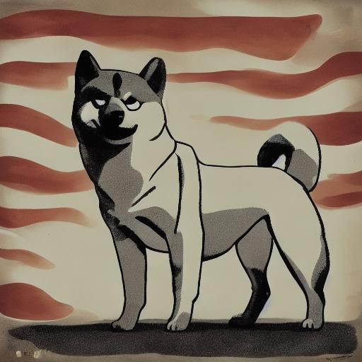 Shiba Inu with a Gun, LoRA Model